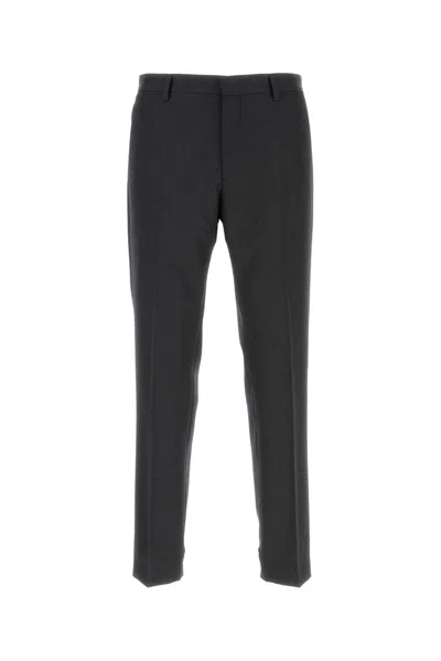 PRADA PRADA GRAPHITE WOOL PANT