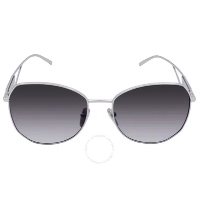 PRADA PRADA GRAY GRADIENT IRREGULAR LADIES SUNGLASSES PR 57YS 1BC5D1 57
