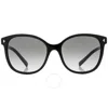 Prada Gray Gradient Square Ladies Sunglasses Pr 22zs 1ab0a7 53