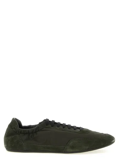 Prada Green Collapse Sneakers