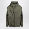 Prada Water-proof Windbreaker Jacket In Green