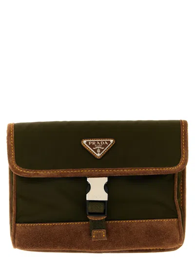 Prada Green Re-nylon Shoulder Strap