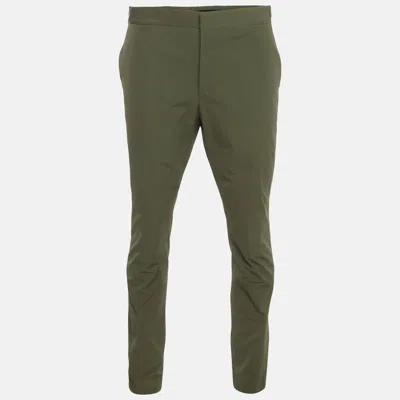 Pre-owned Prada Green Syntenic Regular Fit Trouser Xl