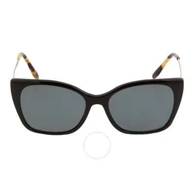 Prada Grey Butterfly Ladies Sunglasses Pr 12xs 1ab5z1 54 In Black / Gold / Grey