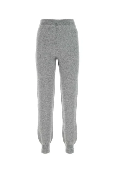 Prada Grey Cashmere Joggers In Gray