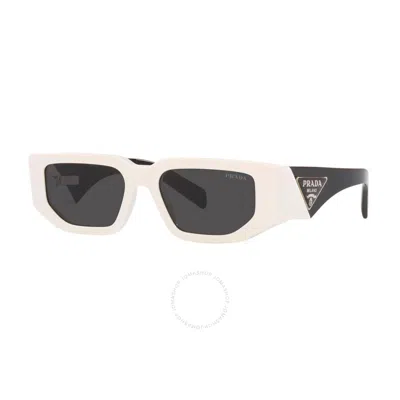 Prada Grey Cat Eye Ladies Sunglasses Pr 09zs 1425s0 54 In White