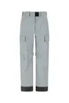 Prada Goretex Tech Pants With Logoed Hems In Gray