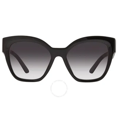 Prada Grey Gradient Cat Eye Ladies Sunglasses Pr 17zs 1ab09s 54
