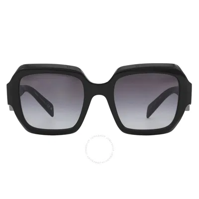 Prada Grey Gradient Square Ladies Sunglasses Pr 28zs 16k90a 53