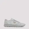 Prada Prax 2.0 Re-nylon And Suede Sneakers In White