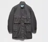 Prada Grey Recycled Polyamide Jacket In Gray