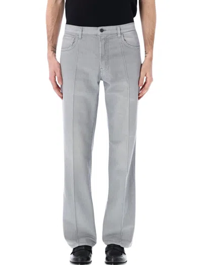 PRADA GREY REGULAR MID RISE JEANS