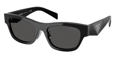 PRADA PRADA GREY SQUARE LADIES SUNGLASSES PR B09SF 16K08Z 53