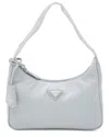 Prada Grey Tessuto Re-edition 2000 Mini Hobo (authentic Pre-loved)