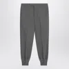 Prada Tailored Wool Pants In Gray
