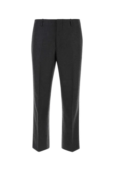 PRADA GREY WOOL PANT