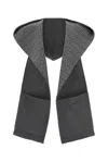 Prada Wool Scarf With Hooded Design And Pocket Detail