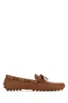 Prada Grid Loafer In Brown