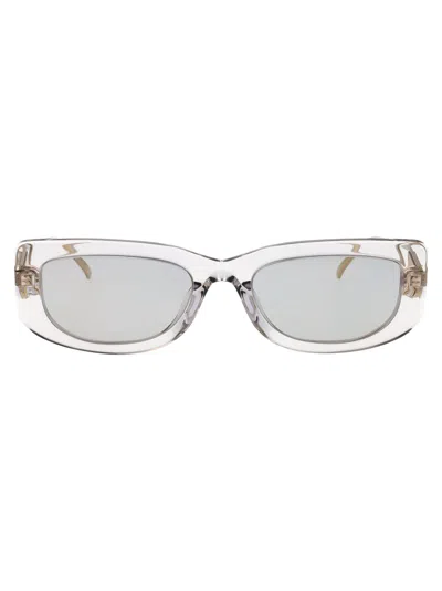 PRADA PRADA GRIGIO TRASPARENTE ACETATE SUNGLASSES