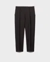 Prada Grisaille Pants In Gray