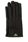 Prada Guanti In Nappa Nera Donna