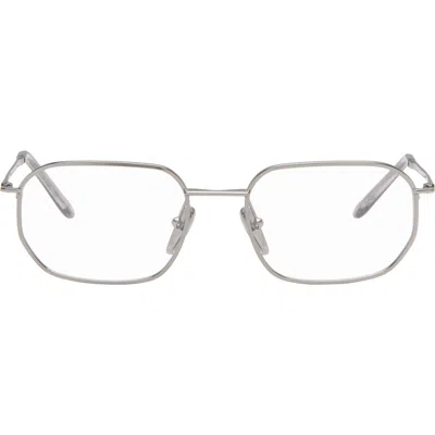 Prada Gunmetal Pr D51v Glasses In Metallic