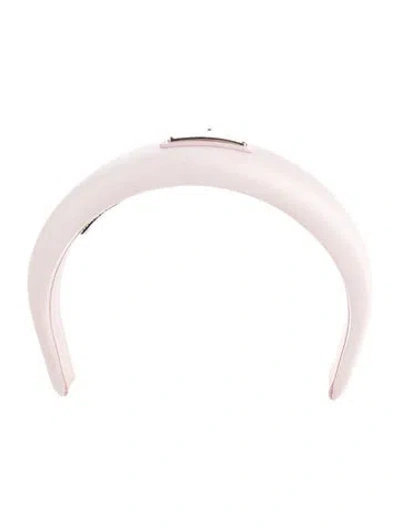 Pre-owned Prada Hair Accessory Head Band In Pink