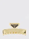 Prada Triangular Claw Clip Hair Accessory In Gold