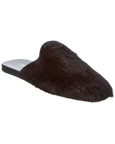 PRADA PRADA HAIRCALF MULE