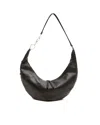 Prada Half Moon Bag In Brown