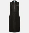 Prada Midi Dress In Black