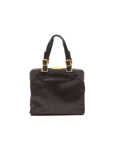 Prada Handbag In Black