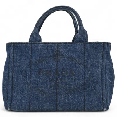 Pre-owned Prada Handbag () In Blue