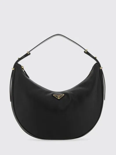 Prada Black Arqu Hobo Bag