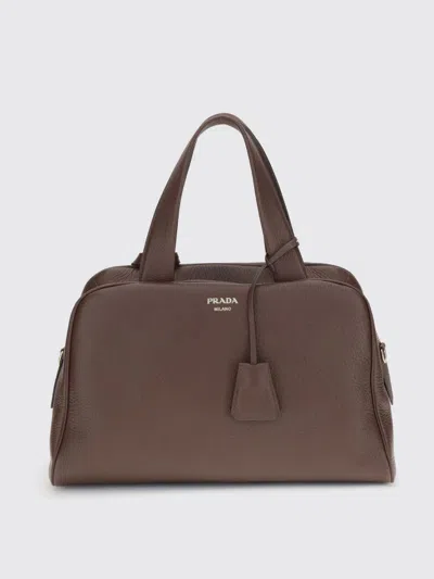 Prada Handbag Woman  In Brown