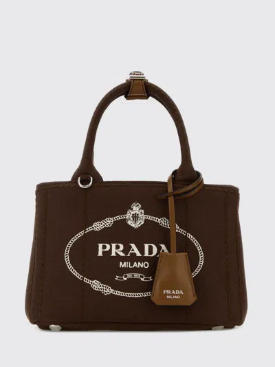 Prada Handbag Woman  In Brown