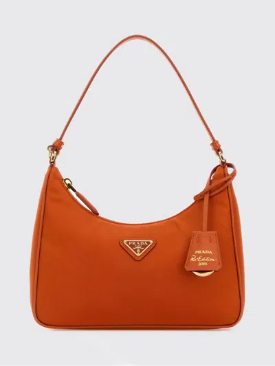 Prada Handbag Woman  In Orange