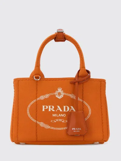 Prada Handbag Woman  In Orange