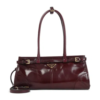 Prada Handbag Women In Red