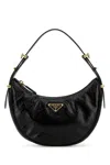 Prada Arqué Half Moon Shoulder Bag