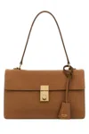 Prada Borsa A Mano In Pelle Cammello Donna