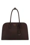 Prada Medium Structured Shopping Bag With Top Handles