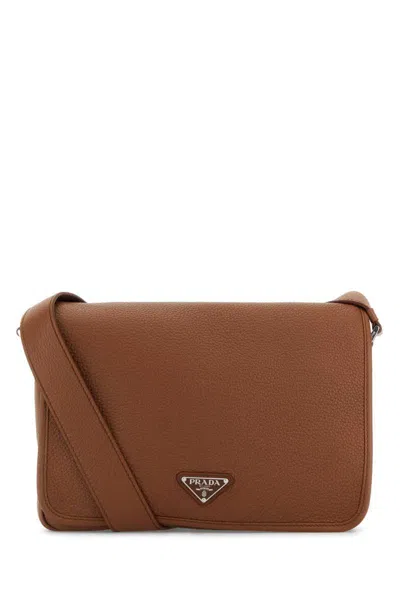 Prada Handbags. In Brown