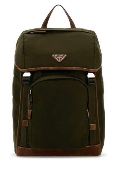 Prada Handbags. In Green