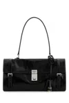 Prada Women's Leather Medium Handbag In Black