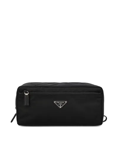 Prada Handbags In Black