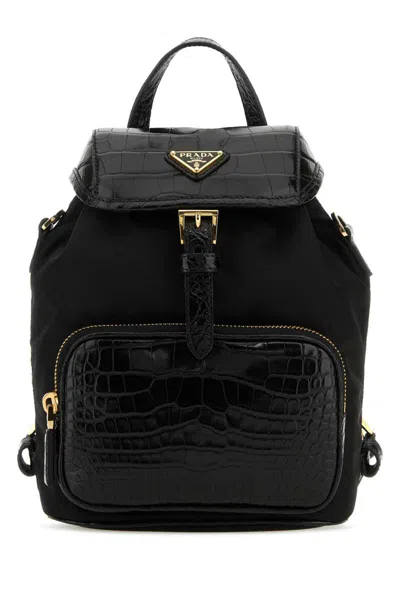 Prada Handbags. In Black