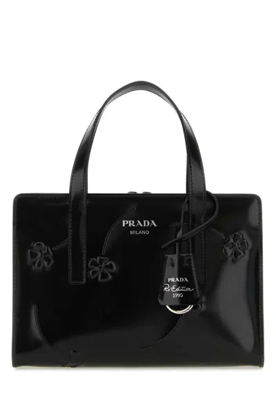 Prada Re-edition 1995 Tote Bag In Black