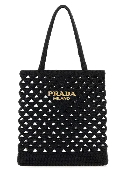 Prada Handbags. In Black