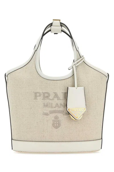 Prada Handbags. In Brown